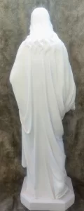 Sagrado coração de Jesus 113 cm - mármore